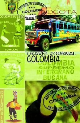 Book cover for Travel journal COLOMBIA