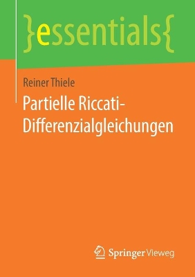 Book cover for Partielle Riccati-Differenzialgleichungen