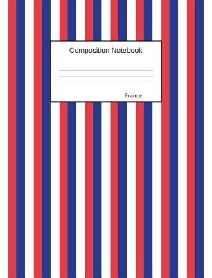 Book cover for France Composition Notebook