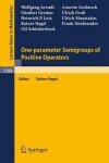 Book cover for One-parameter Semigroups of Positive Operators