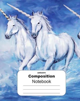 Book cover for Unicorn Composition Notebook