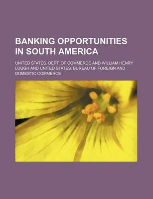 Book cover for Banking Opportunities in South America