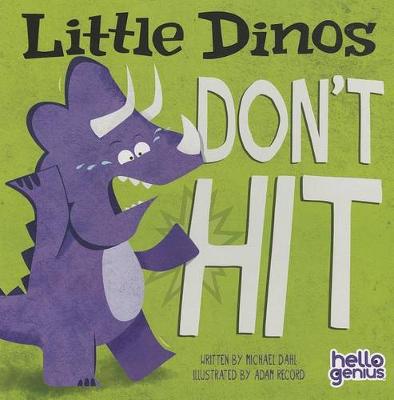 Book cover for Little Dinos Dont Hit