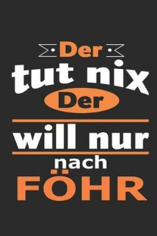 Cover of Der tut nix Der will nur nach Foehr