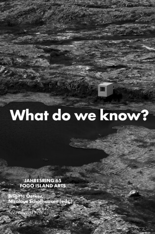 Cover of What Do We Know? What Do We Have? What Do We Mis – Jahresring 65