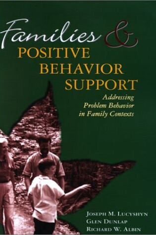 Cover of Families & Positive Behavioural Support