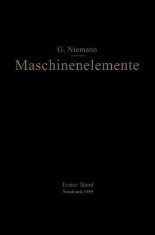 Cover of Maschinenelemente