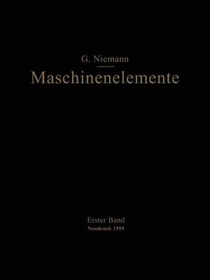 Book cover for Maschinenelemente