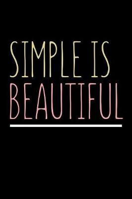 Book cover for Simple Is Beautiful