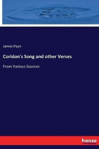 Cover of Coridon's Song and other Verses