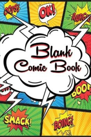 Cover of Blank Comic Book for Kids