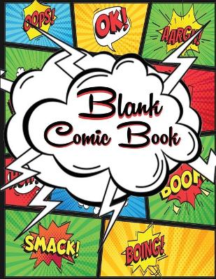 Book cover for Blank Comic Book for Kids