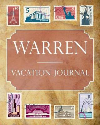 Book cover for Warren Vacation Journal