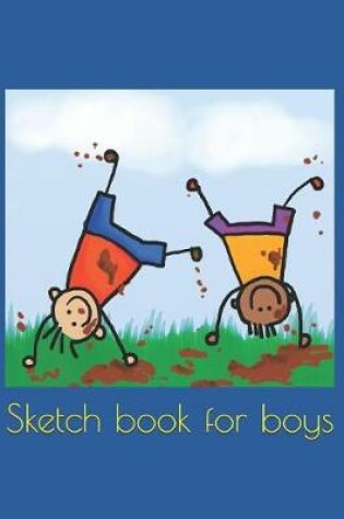 Cover of Sketch Book for Boys