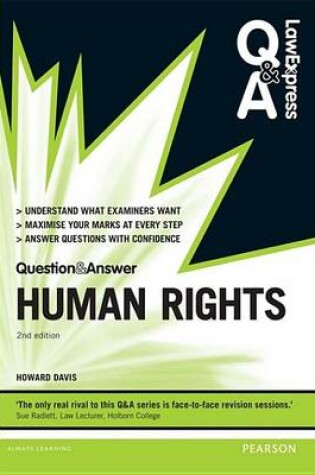 Cover of Law Express Question and Answer: Human Rights(Q&A Revision Guide) Amazon ePub