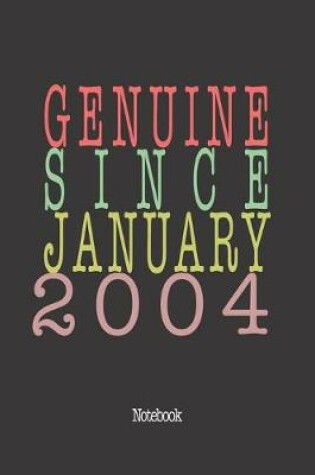 Cover of Genuine Since January 2004