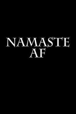 Book cover for Namaste AF