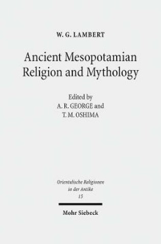 Cover of Ancient Mesopotamian Religion and Mythology