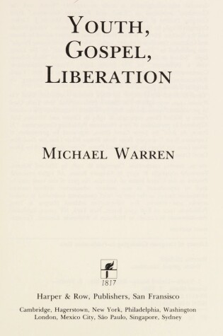 Cover of Youth, Gospel, Liberation