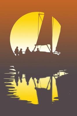 Book cover for Sailing Sunset Notepad