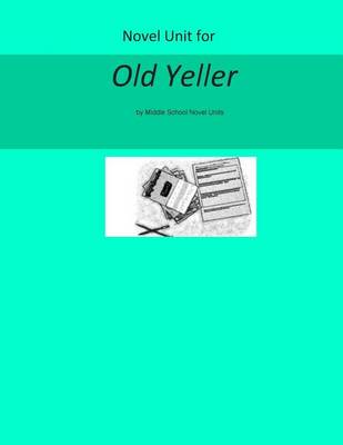 Book cover for Novel Unit for Old Yeller