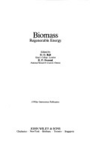 Cover of Biomass