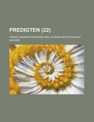 Book cover for Predigten (22 )