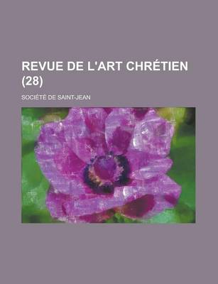 Book cover for Revue de L'Art Chretien (28 )