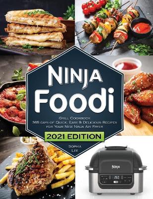 Book cover for Ninja Foodi Grill Cookbook