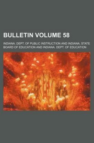 Cover of Bulletin Volume 58