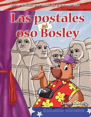 Book cover for Las postales del oso Bosley (Postcards from Bosley Bear) (Spanish Version)