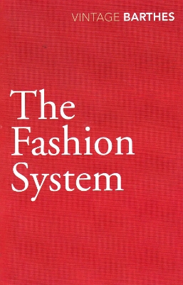 Book cover for The Fashion System