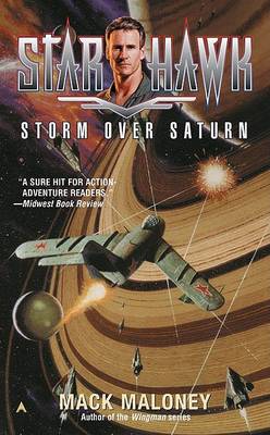 Book cover for Starhawk (#5): Storm Over Saturn