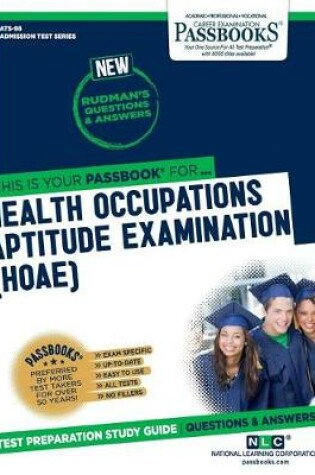 Cover of Health Occupations Aptitude Examination (Hoae) (Ats-98)