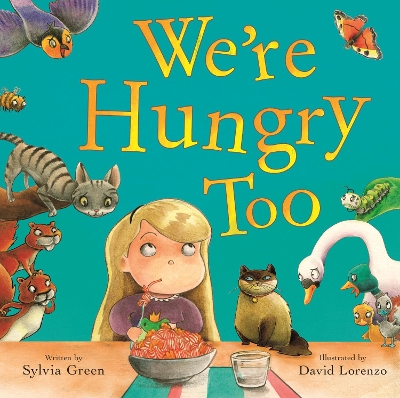Book cover for We're Hungry Too