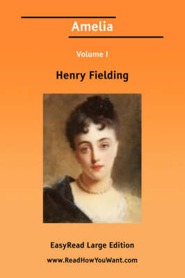 Book cover for Amelia Volume I [Easyread Large Edition]