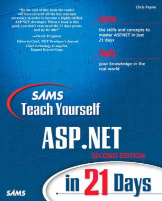 Book cover for Sams Teach Yourself ASP.NET in 21 Days