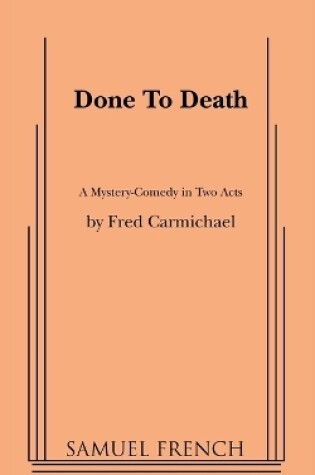 Cover of Done to Death
