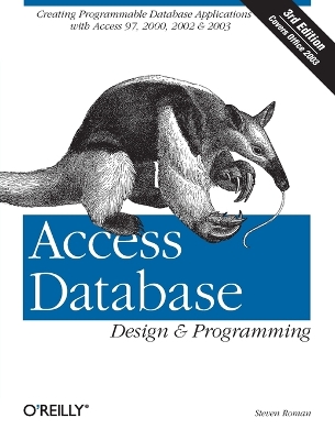 Book cover for Access Database Design & Programming