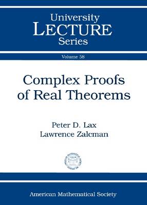 Cover of Complex Proofs of Real Theorems