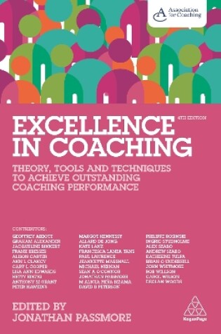 Cover of Excellence in Coaching