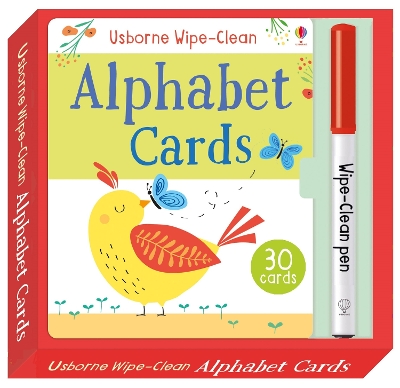 Book cover for Wipe-Clean Alphabet Cards