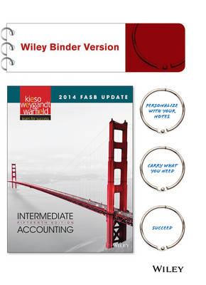 Book cover for 2014 FASB Update Intermediate Accounting 15e Binder Ready Version + Wileyplus Registration Card