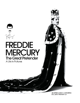 Book cover for Freddie Mercury - The Great Pretender, a Life in Pictures