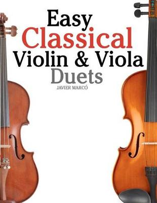 Book cover for Easy Classical Violin & Viola Duets