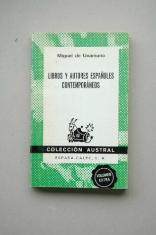 Cover of Libros y Autores Espa~noles Contemporaneos