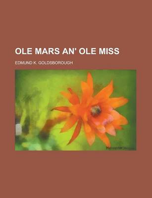 Book cover for OLE Mars An' OLE Miss