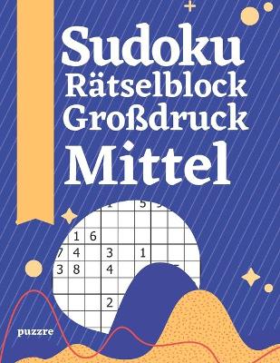 Book cover for Sudoku Rätselblock Großdruck Mittel