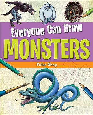 Book cover for Everyone Can Draw Monsters