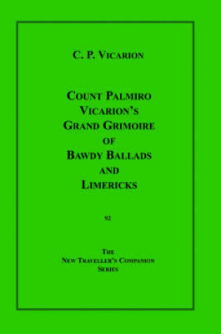 Cover of Count Palmiro Vicarion's Grand Grimoire of Bawdy Ballads and Limericks
